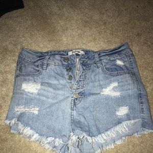 Refuge denim shorts